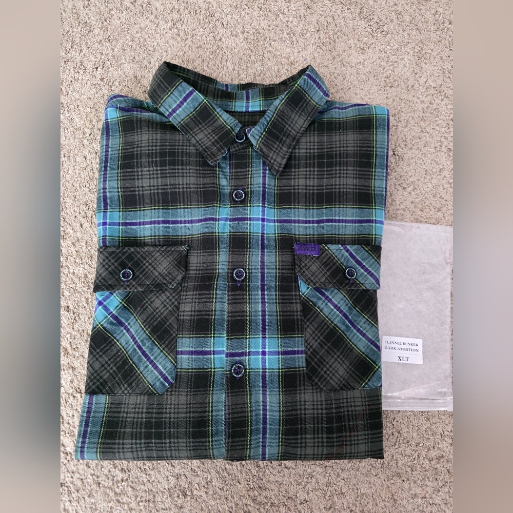 SOLD - Flannel Bunker Dark Ambition
